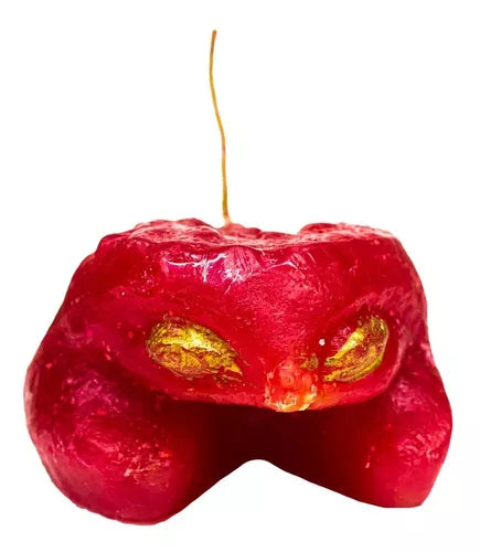 Red Frog Candle: Passion and Vitality