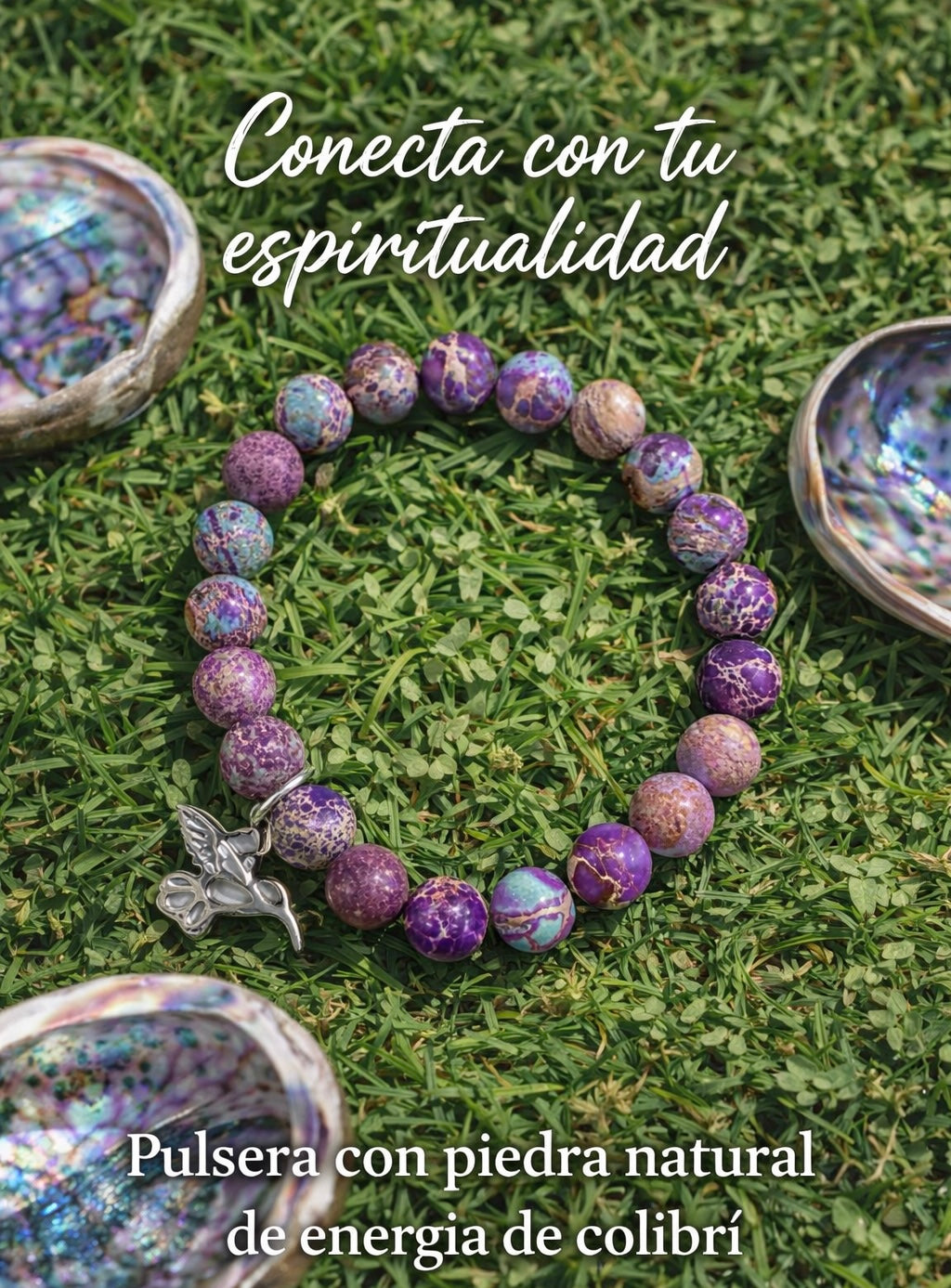 Natural Jasper Stone Bracelet – Stress Relief, Grounding & Emotional Balance Crystal Bracelet