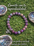 Natural Jasper Stone Bracelet – Stress Relief, Grounding & Emotional Balance Crystal Bracelet