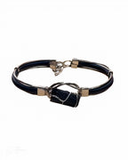 Black Tourmaline Bracelet – Handmade Sterling Silver Protection Jewelry for Grounding & Energy Shielding