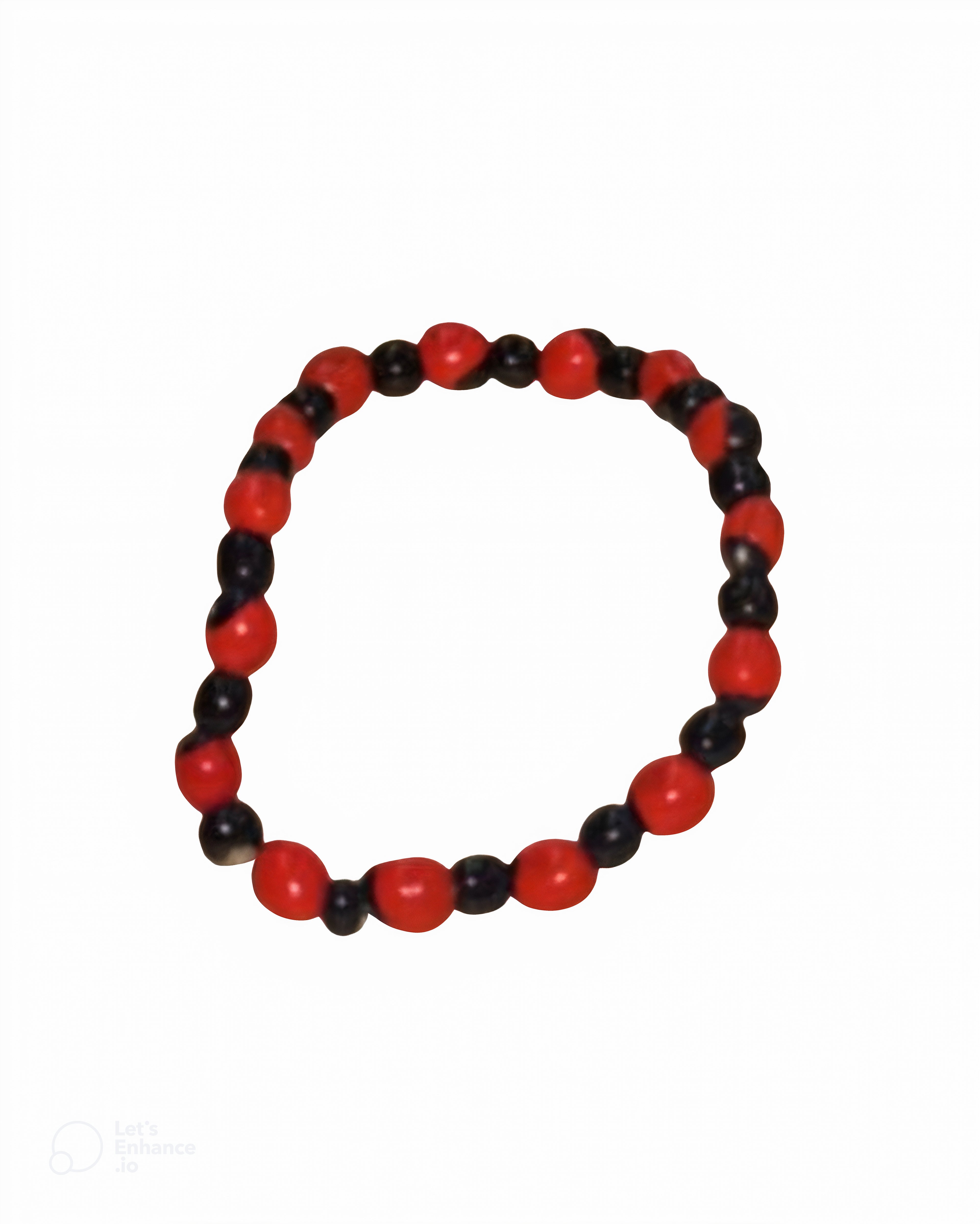 Huayruro Seed Baby Bracelet – Newborn Protection Talisman Against Evil Eye & Negativity