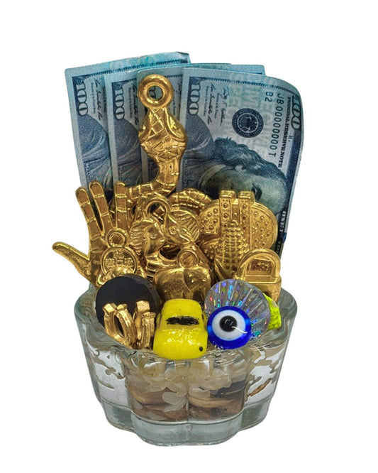 Money Talisman Statue – Prosperity Altar Piece for Wealth, Abundance & Success