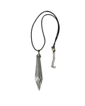 Clear Quartz Pendulum Pendant – Divination & Energy Healing Tool
