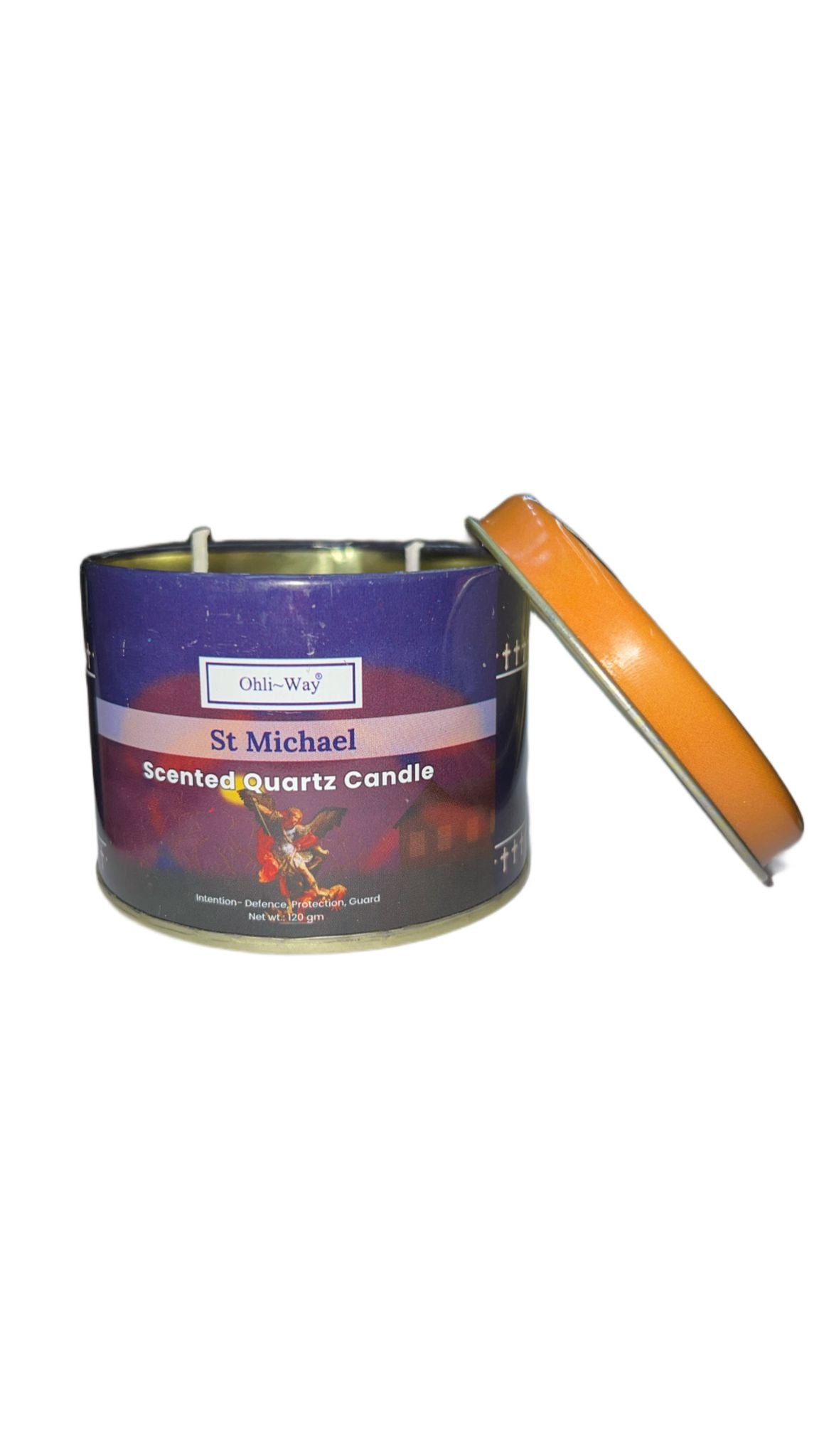 Ohli Way Saint Michael Candle: Invite Protection and Strength into Your Life