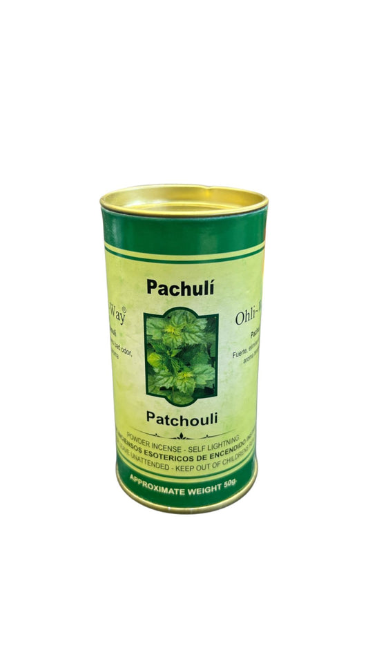 Patchouli Self-Lighting Incense Powder: A Mystical and Earthy Aroma