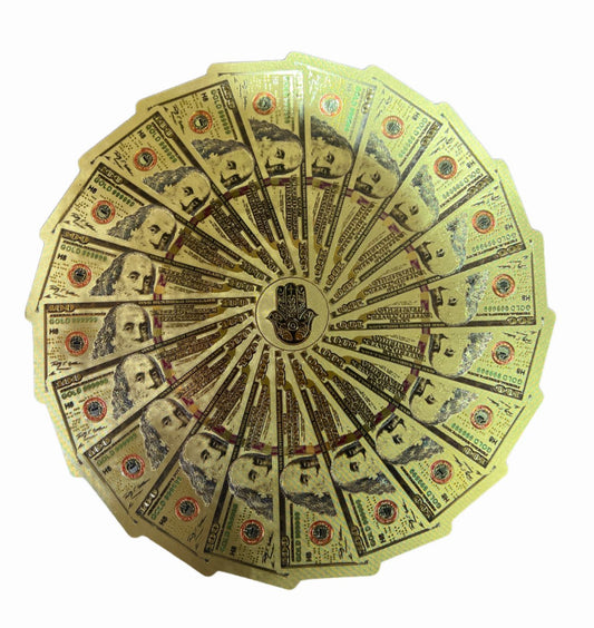 Lucky Golden $100 Talisman – Attract Wealth & Financial Success