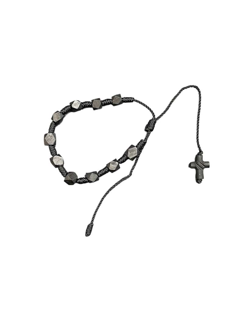 Genuine Azabache Bracelet with Cross– Black Protection Bracelet