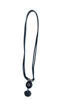 Black Tourmaline Necklace with Evil Eye – Protection & Energy Shield