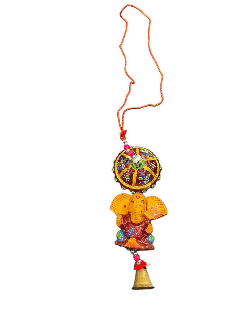 Lord Ganesha Hanging Wall Statue – Hindu Deity Decor for Prosperity, Protection & New Beginnings