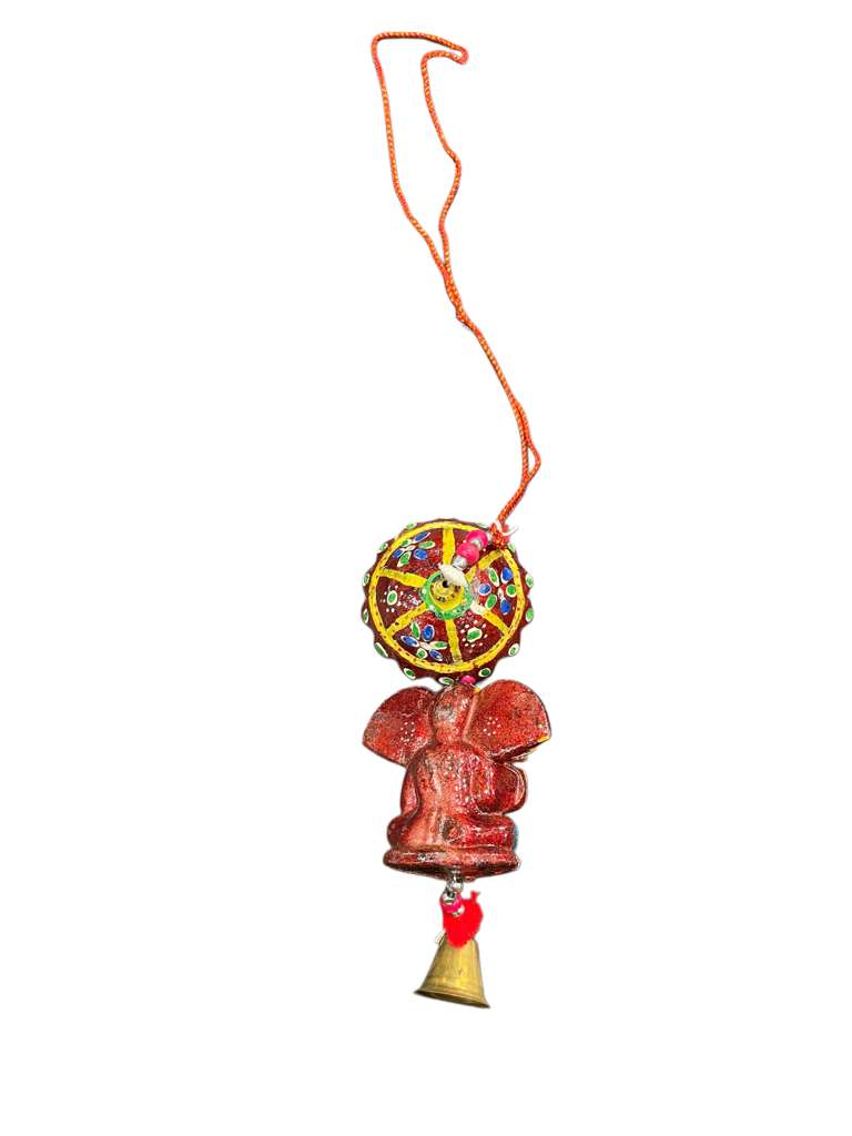 Lord Ganesha Hanging Wall Statue – Hindu Deity Decor for Prosperity, Protection & New Beginnings