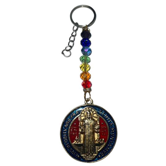 Saint Benedict Keychain – Protective Talisman & Amulet for Spiritual Defense