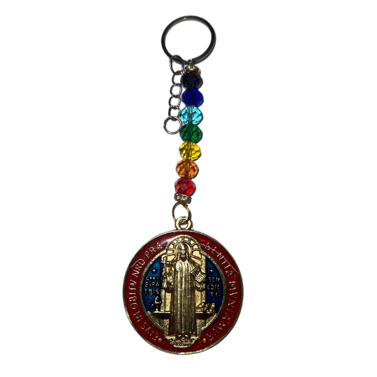 Saint Benedict Keychain – Protective Talisman & Amulet for Spiritual Defense