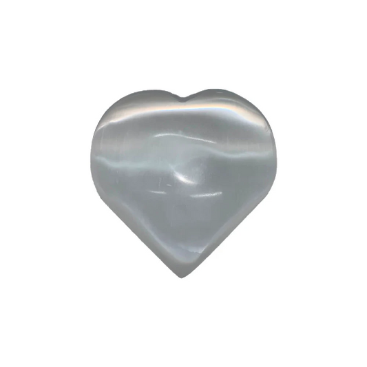 Selenite Heart Metaphysical