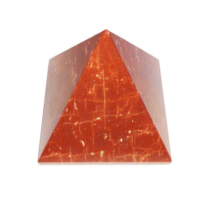 Red Jasper Pyramid Crystal – Grounding & Strength Gemstone for Vitality
